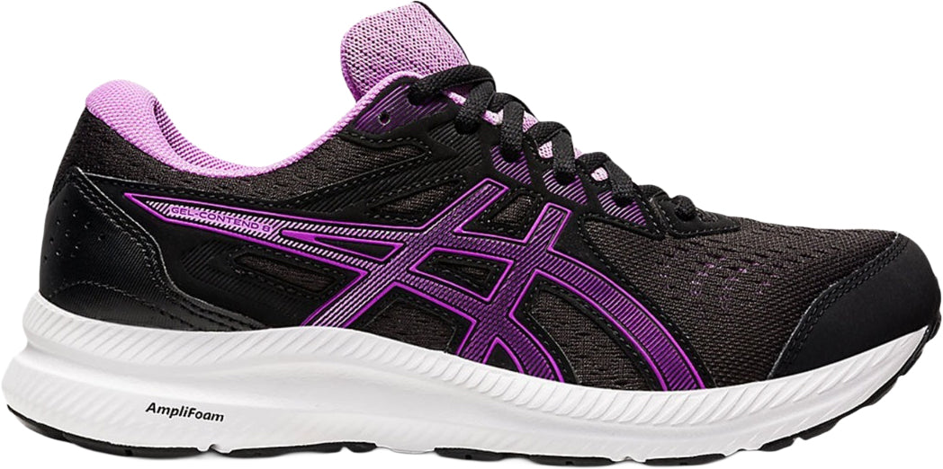 Asics Gel Contend 8 Women's Running Shoes - Black | Running & Training