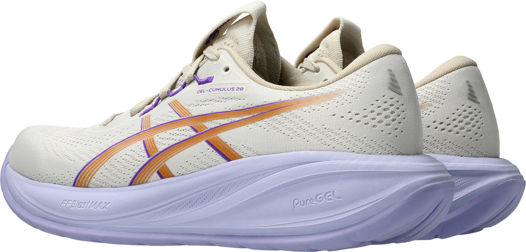 Asics Gel Cumulus 28 Women's Running Shoes - Cream | Running & Training