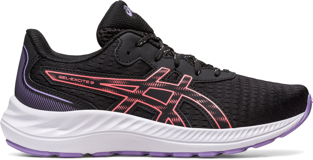 Asics Gel Excite 9 GS Junior Running Shoes - Black | Running & Training