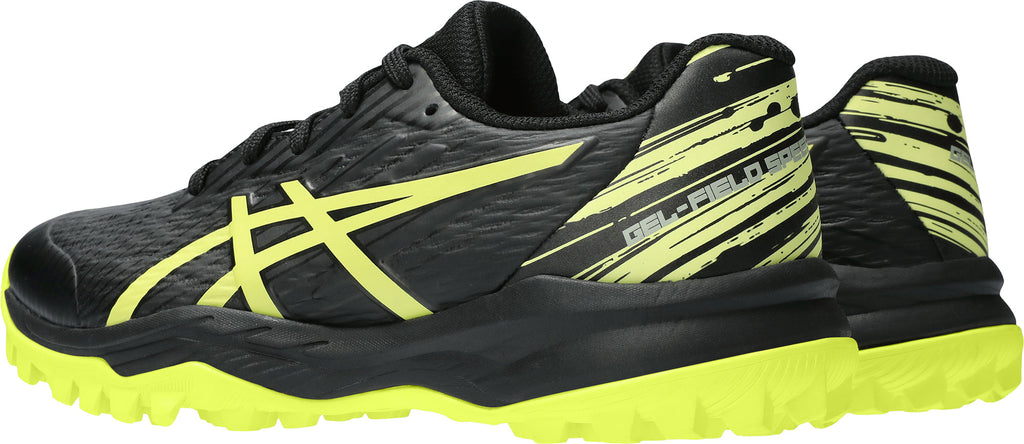 Asics Gel Field Speed GS Junior Hockey Shoes - Black | Training & Fitness