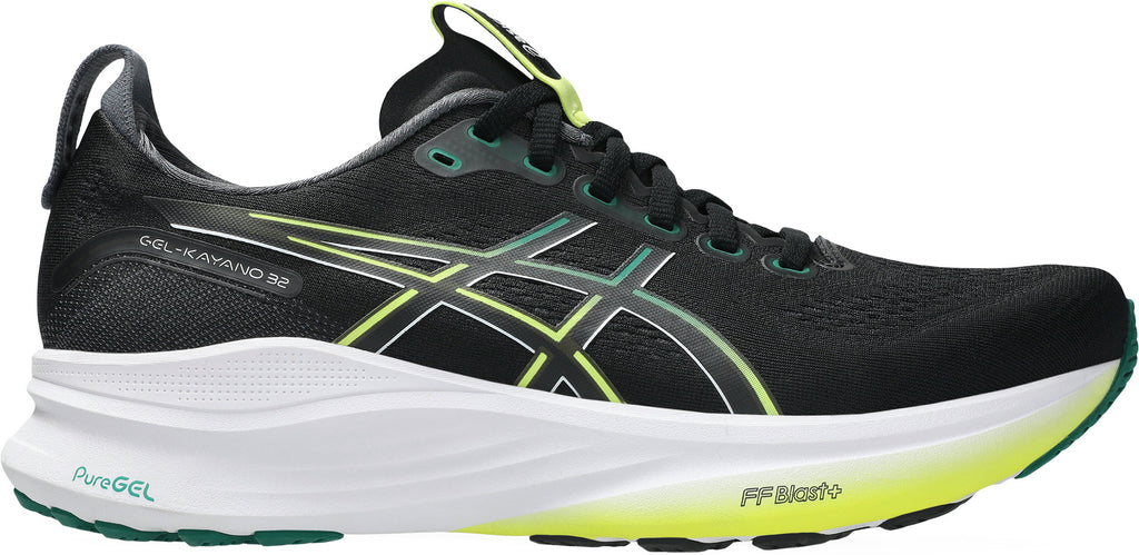 Asics Gel Kayano 32 Men's Running Shoes - Black | Running & Training