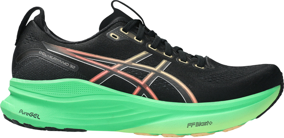 Asics Gel Kayano 32 Men's Running Shoes - Black | Running & Training