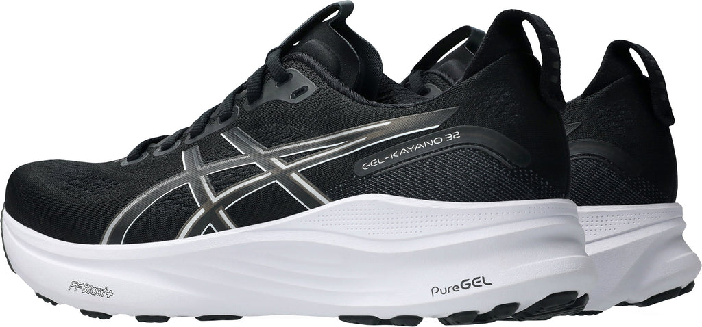 Asics Gel Kayano 32 EXTRA WIDE (4E) Men's Running Shoes - Black | Running & Training