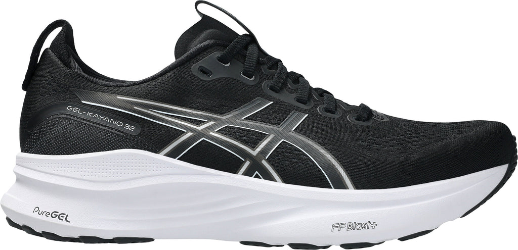 Asics Gel Kayano 32 EXTRA WIDE (4E) Men's Running Shoes - Black | Running & Training