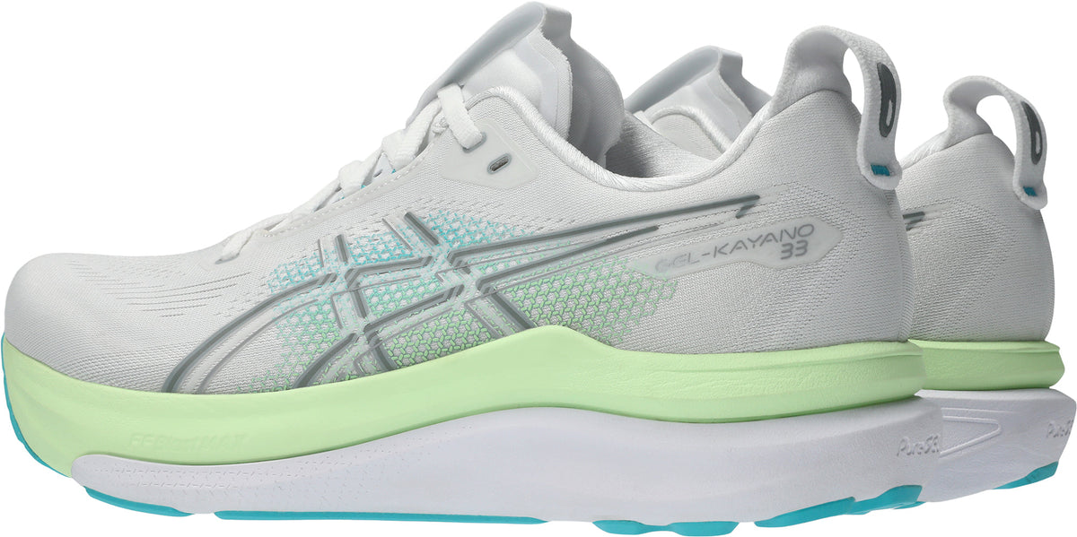 Asics Gel Kayano 33 Men's Running Shoes - White | Running & Training