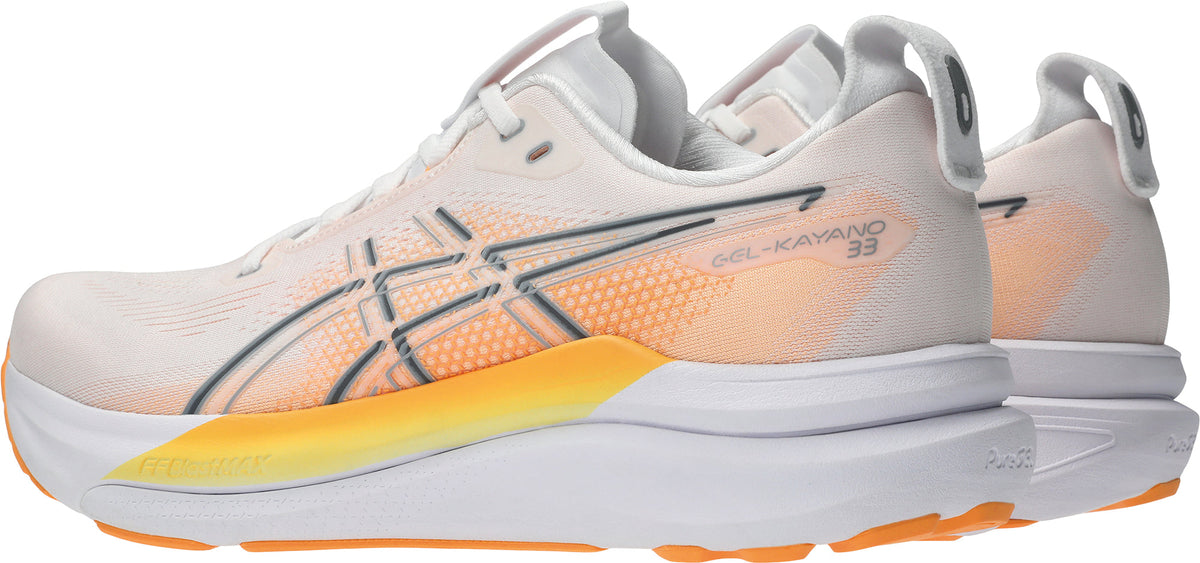 Asics Gel Kayano 33 Men's Running Shoes - White | Running & Training