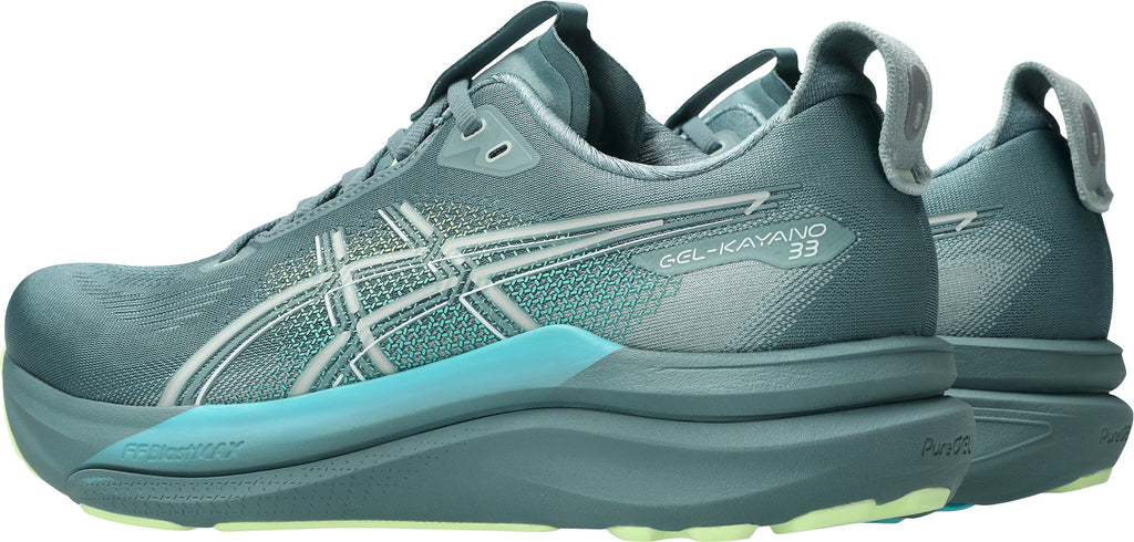 Asics Gel Kayano 33 Men's Running Shoes - Green | Running & Training