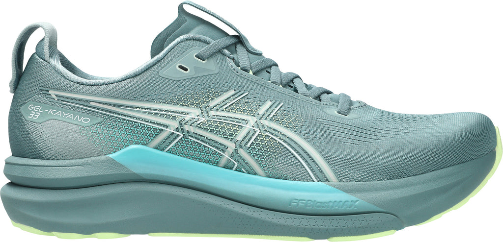 Asics Gel Kayano 33 Men's Running Shoes - Green | Running & Training