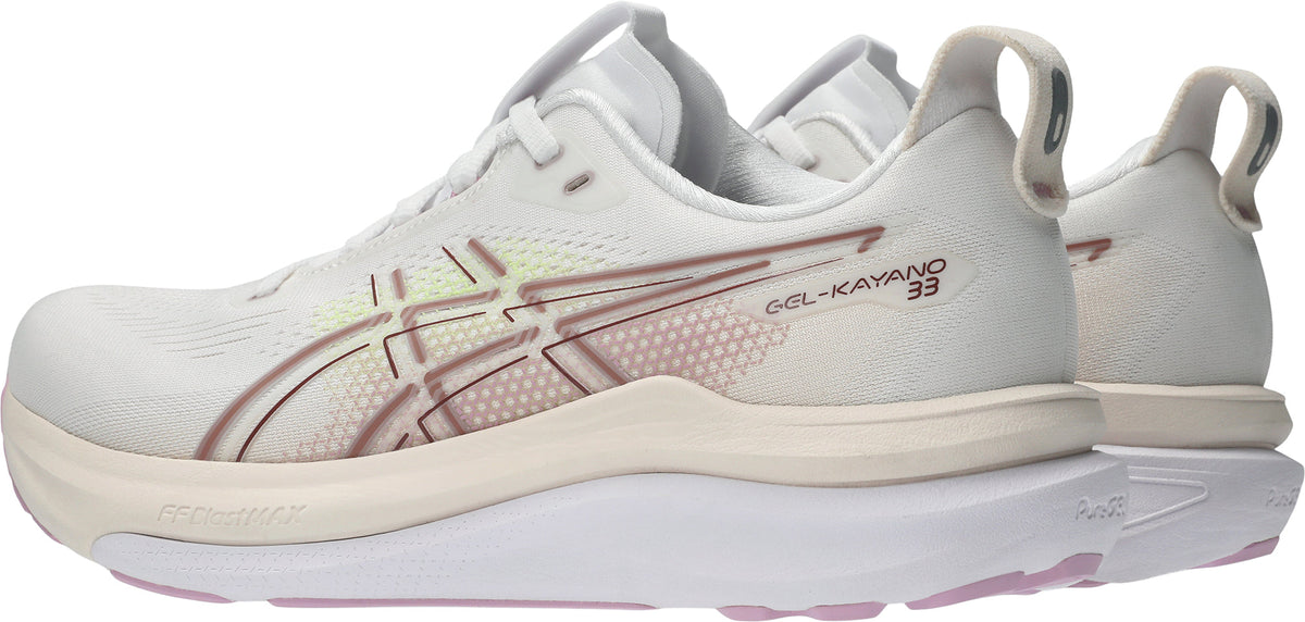 Asics Gel Kayano 33 Women's Running Shoes - White | Running & Training