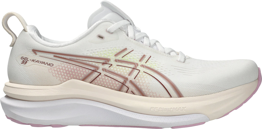 Asics Gel Kayano 33 Women's Running Shoes - White | Running & Training