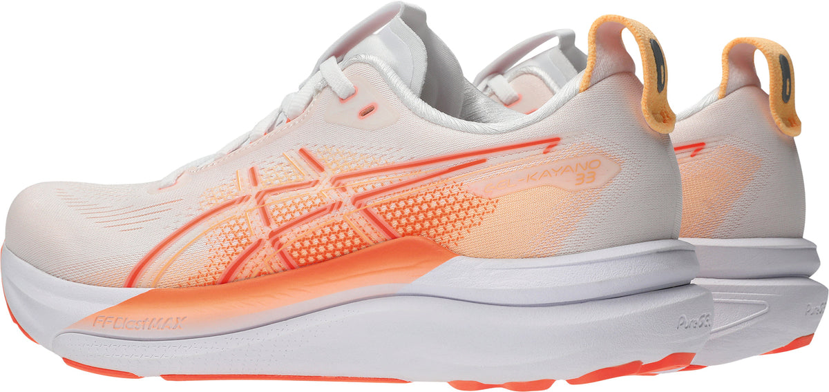 Asics Gel Kayano 33 Women's Running Shoes - White | Running & Training