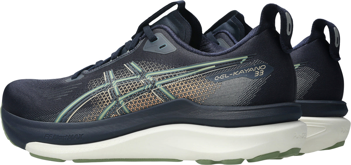 Asics Gel Kayano 33 WIDE FIT (2E) Men's Running Shoes - Blue | Running & Training