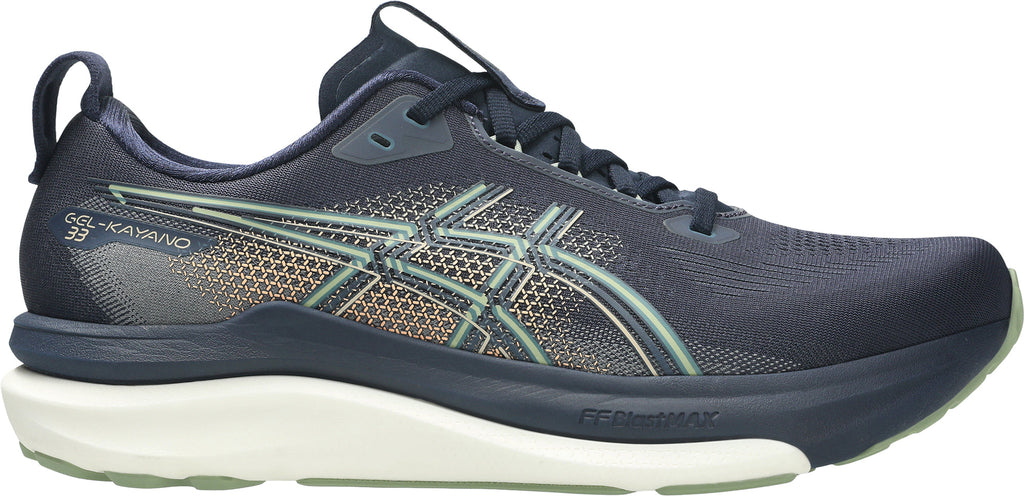 Asics Gel Kayano 33 WIDE FIT (2E) Men's Running Shoes - Blue | Running & Training