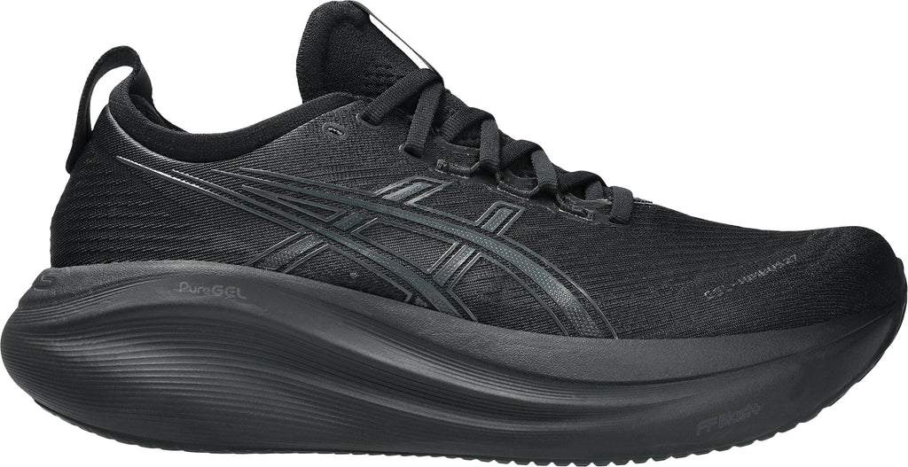 Asics Gel Nimbus 27 Men's Running Shoes - Black | Running & Training
