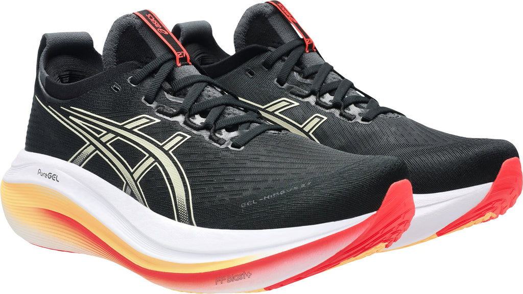 Asics Gel Nimbus 27 Men's Running Shoes - Black | Running & Training