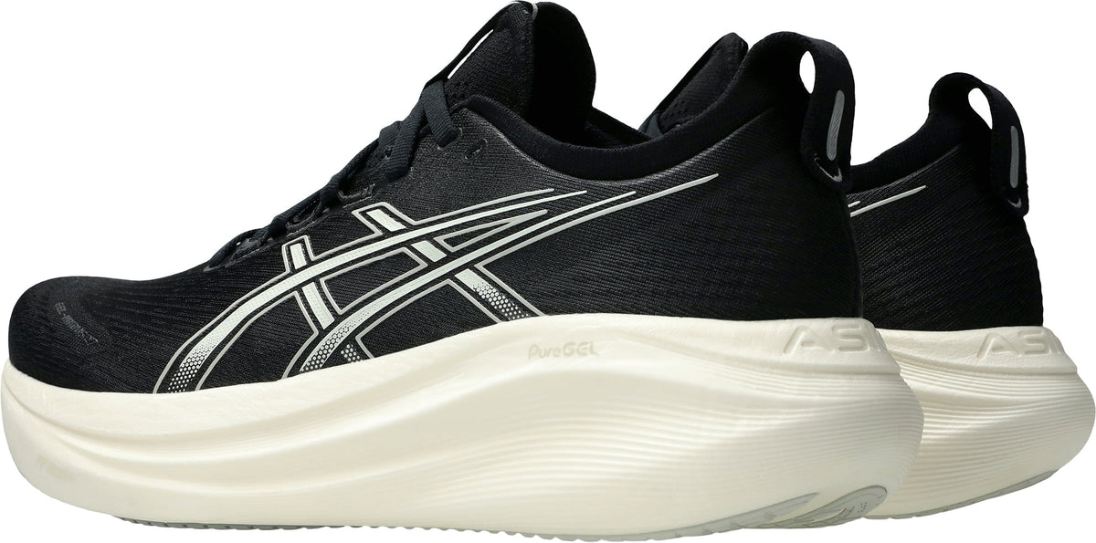 Asics Gel Nimbus 27 WIDE FIT Men's Running Shoes - Black | Running & Training