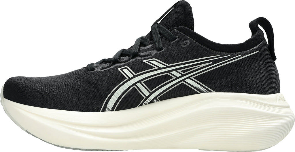Asics Gel Nimbus 27 WIDE FIT Men's Running Shoes - Black | Running & Training