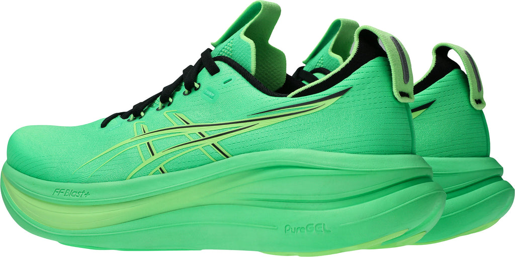 Asics Gel Nimbus 28 Men's Running Shoes - Green | Running & Training