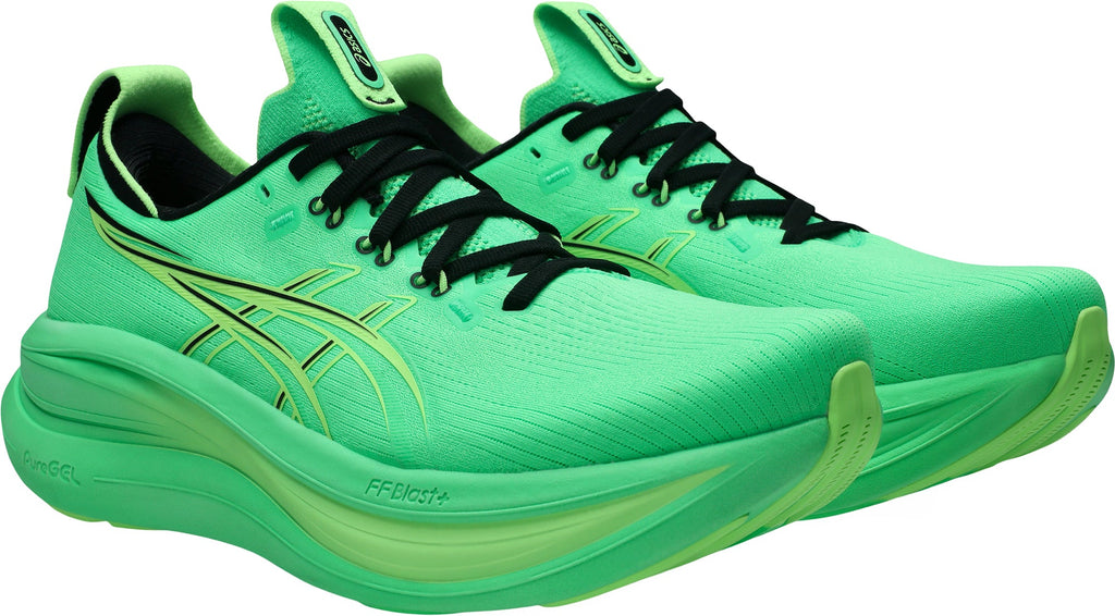 Asics Gel Nimbus 28 Men's Running Shoes - Green | Running & Training