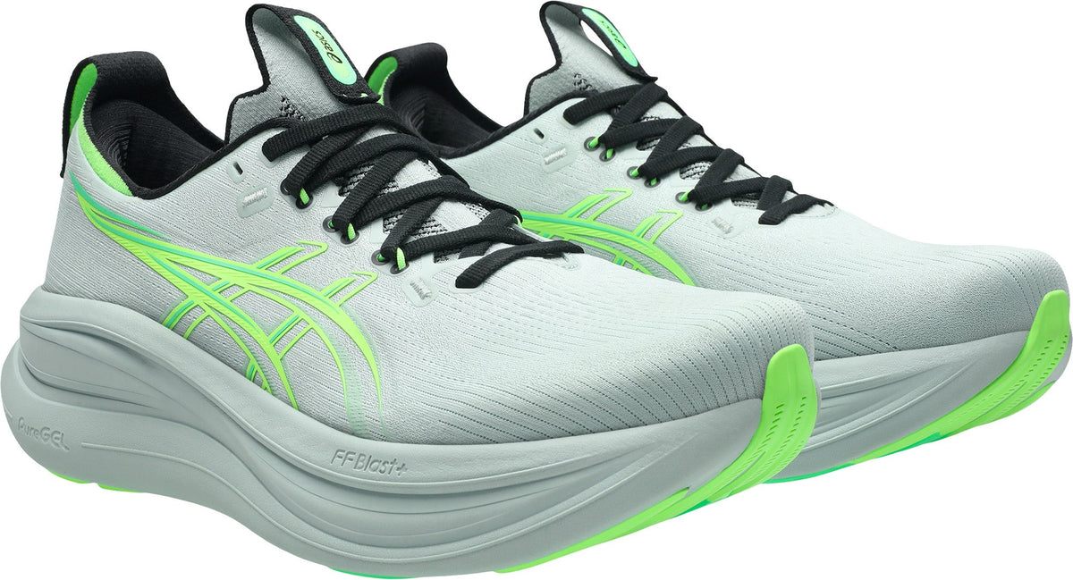 Asics Gel Nimbus 28 Men's Running Shoes - Green | Running & Training