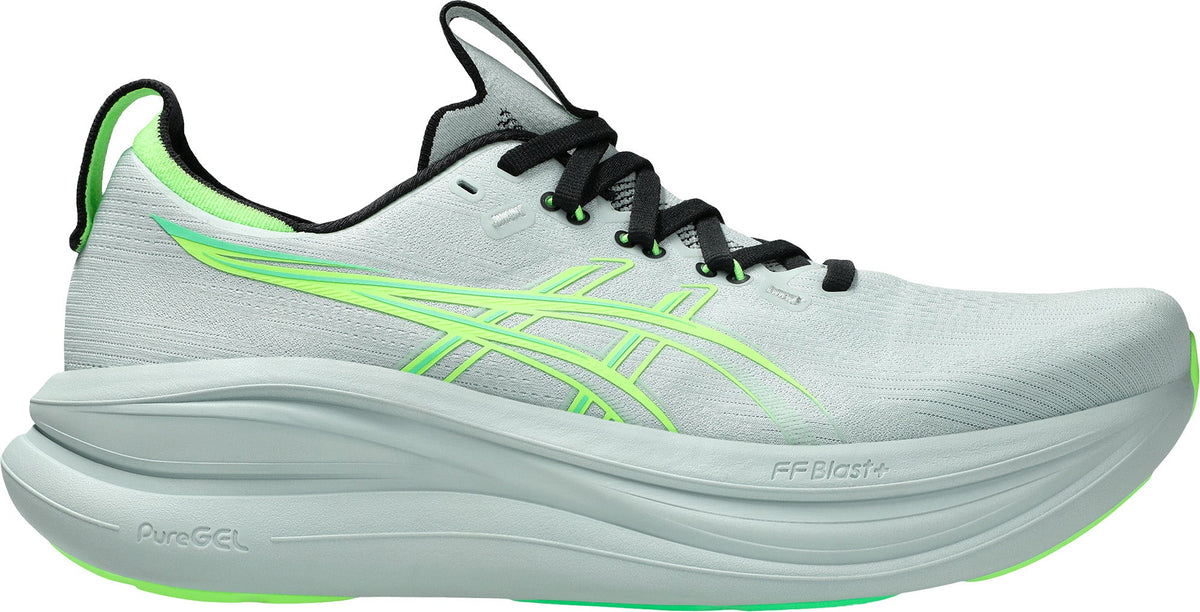 Asics Gel Nimbus 28 Men's Running Shoes - Green | Running & Training