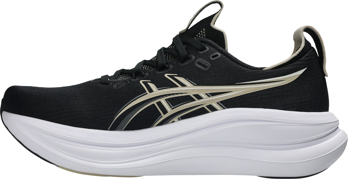 Asics Gel Nimbus 28 WIDE FIT Men's Running Shoes - Black | Running & Training