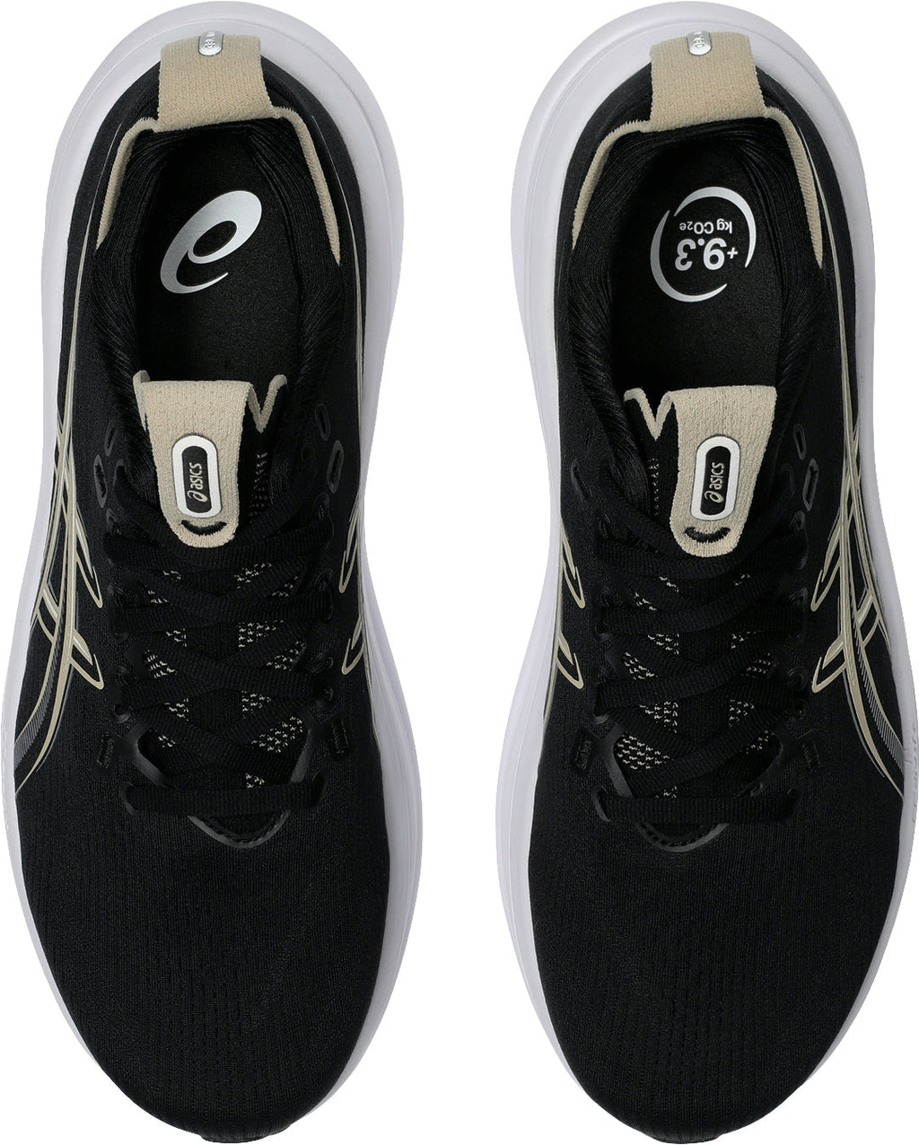 Asics Gel Nimbus 28 WIDE FIT Men's Running Shoes - Black | Running & Training