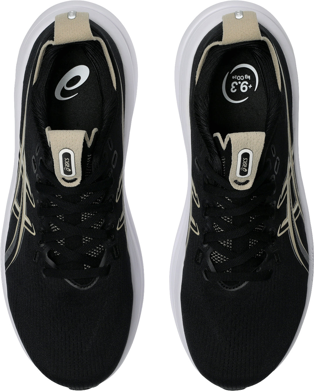 Asics Gel Nimbus 28 WIDE FIT Men's Running Shoes - Black | Running & Training