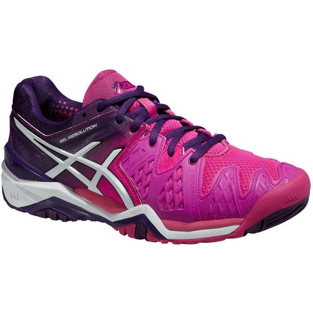 Asics Gel Resolution 6 Clay Women's Tennis Shoes - Pink | Training & Fitness