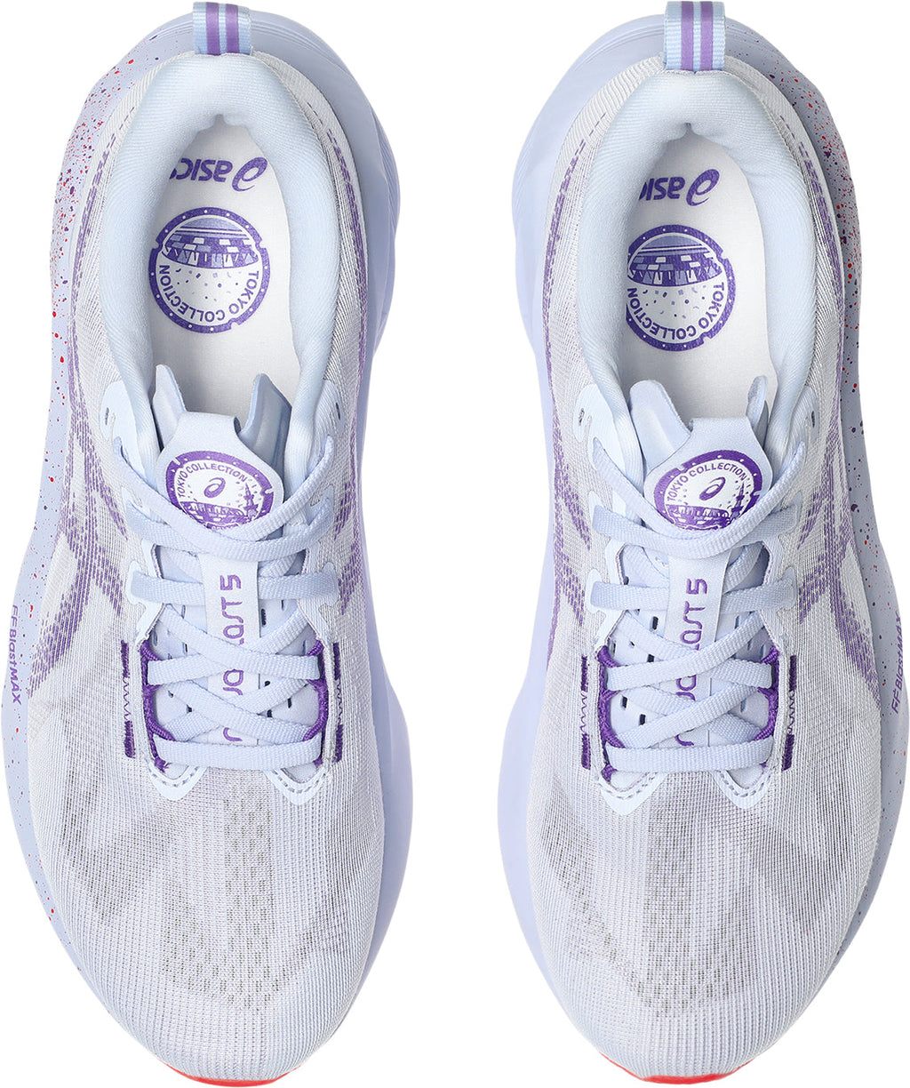Asics NovaBlast 5 Tokyo Men's Running Shoes- Purple | Running & Training