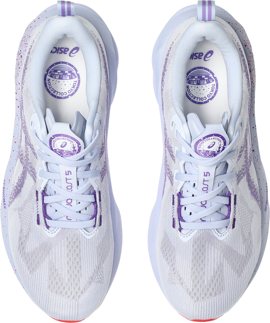 Asics NovaBlast 5 Tokyo Men's Running Shoes- Purple | Running & Training