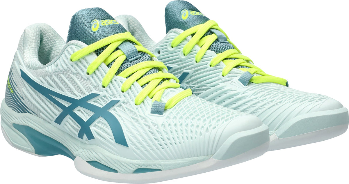 Asics Solution Speed FF 2 Women's Indoor Court Shoes - Green | Training & Fitness