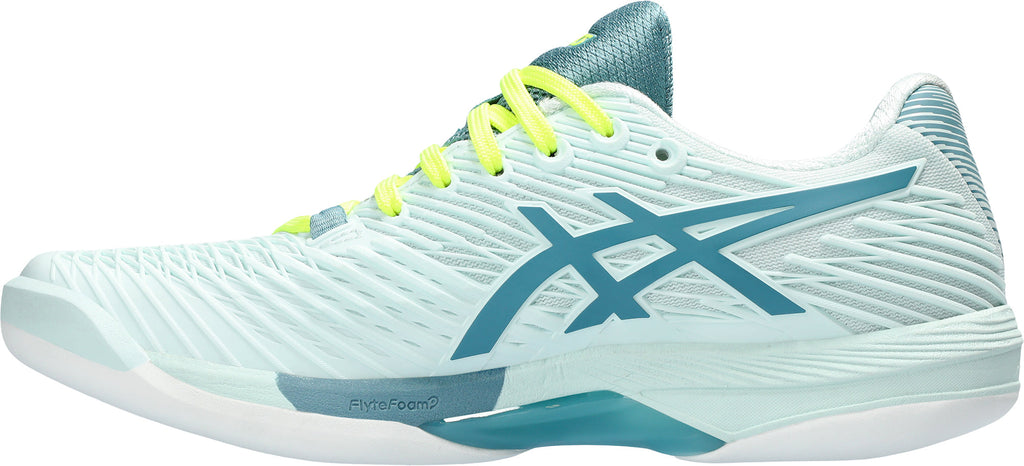 Asics Solution Speed FF 2 Women's Indoor Court Shoes - Green | Training & Fitness