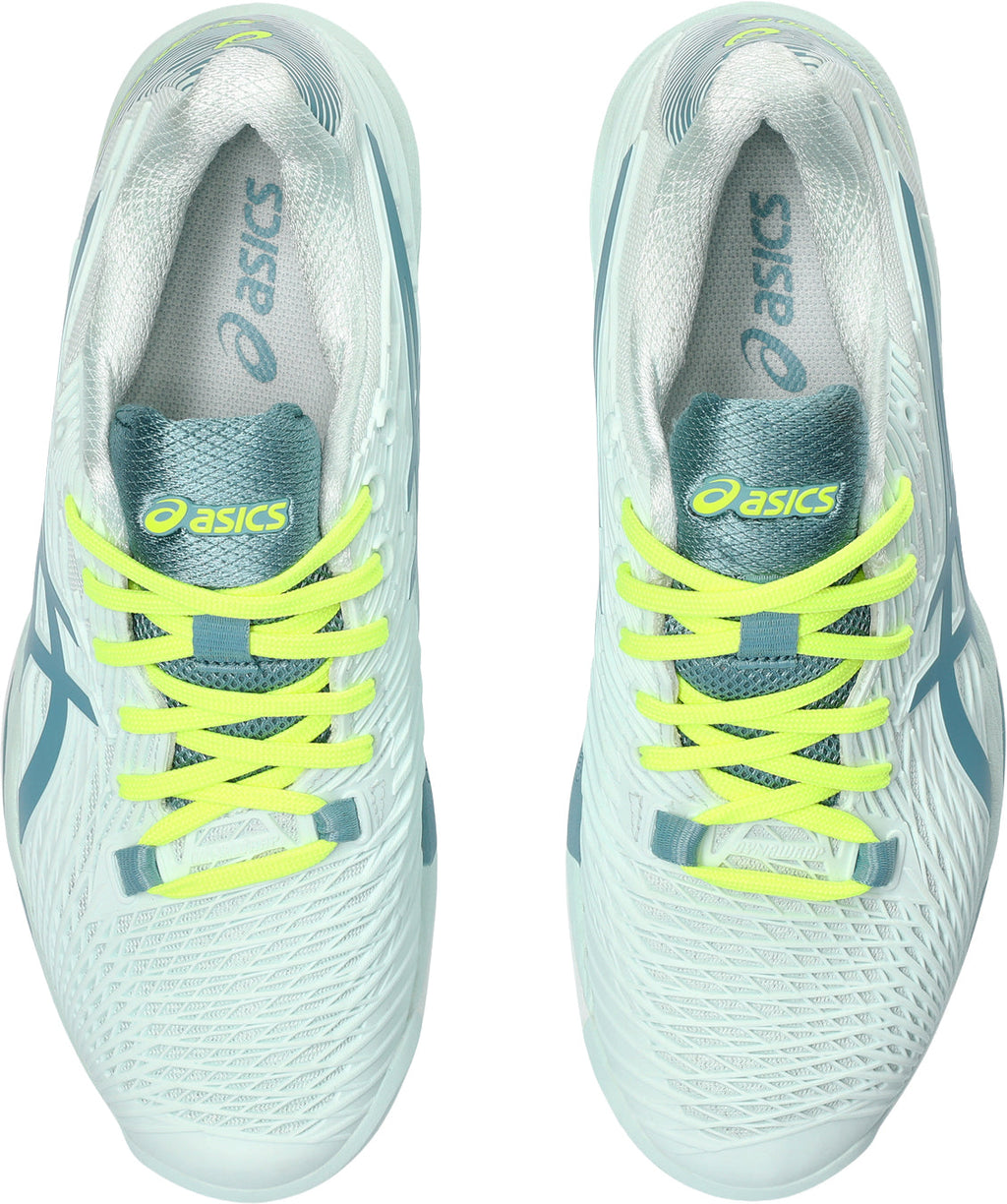 Asics Solution Speed FF 2 Women's Indoor Court Shoes - Green | Training & Fitness