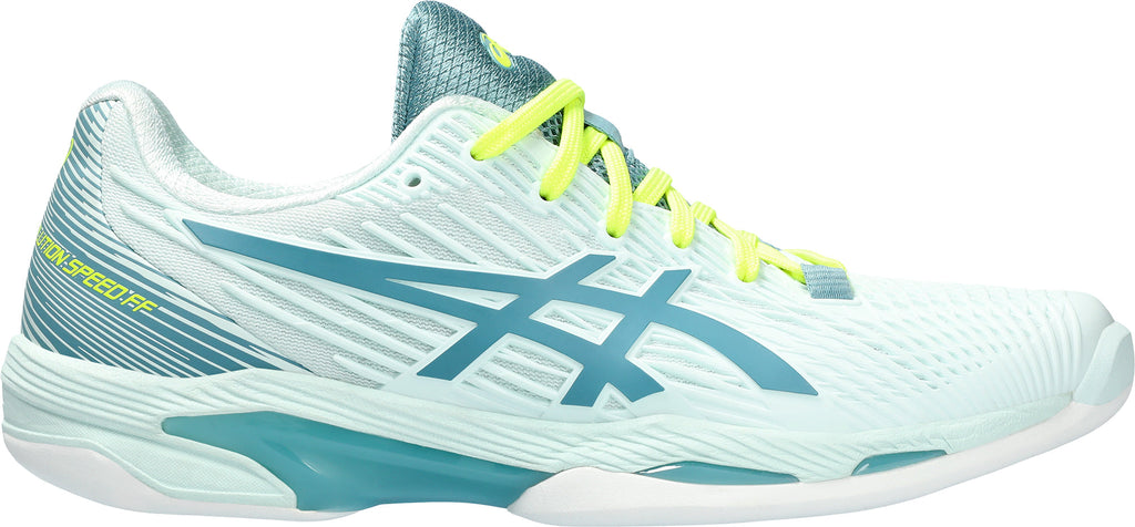 Asics Solution Speed FF 2 Women's Indoor Court Shoes - Green | Training & Fitness