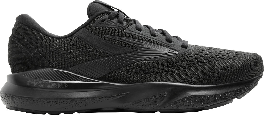 Brooks Adrenaline GTS 24 WIDE FIT Men's Running Shoes - Black | Running & Training
