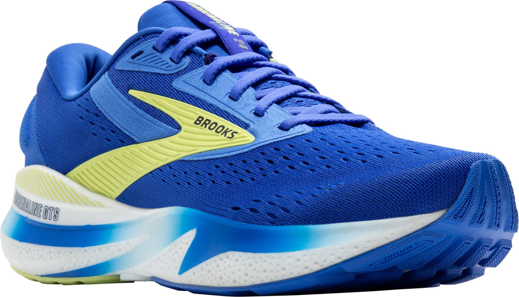 Brooks Adrenaline GTS 24 WIDE FIT Men's Running Shoes - Blue | Running & Training