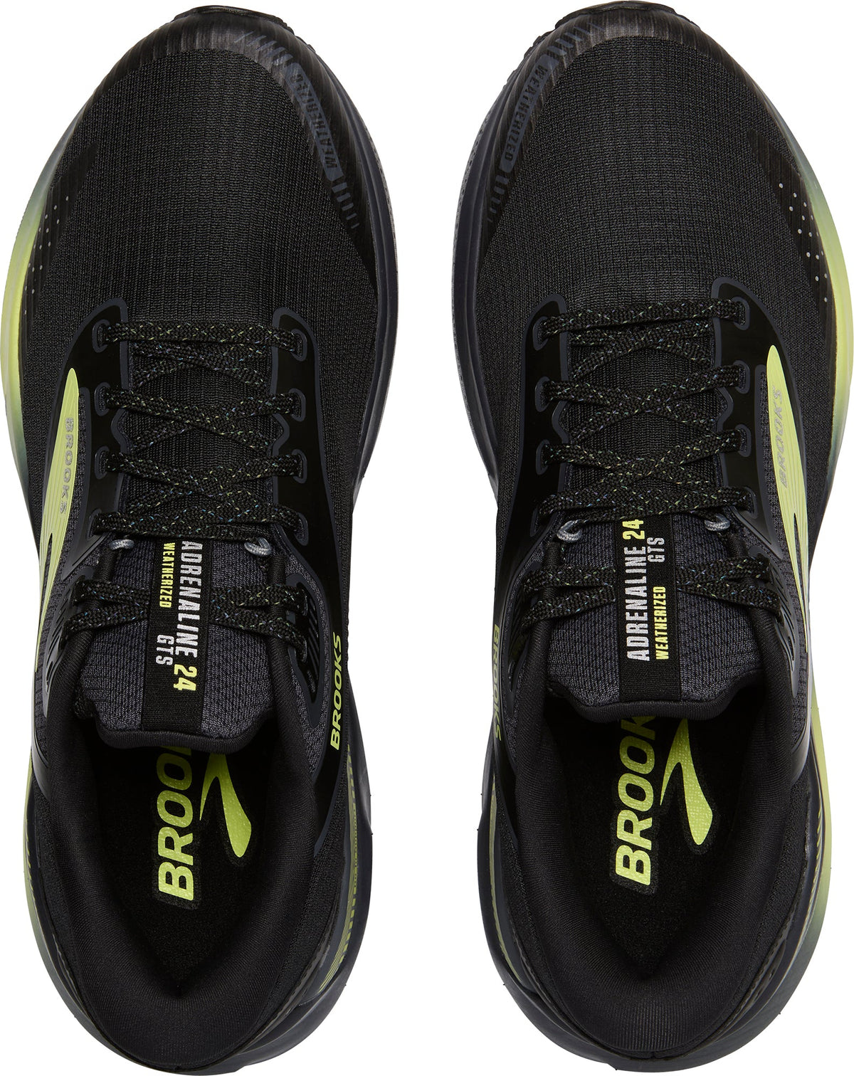 Brooks Adrenaline GTS 24 Weatherized Men's Running Shoes - Black | Running & Training