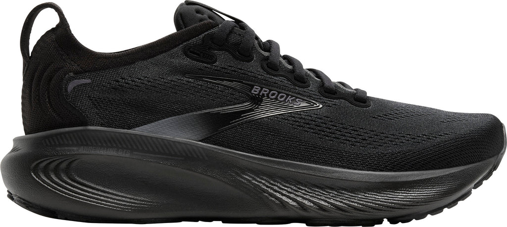 Brooks Adrenaline GTS 25 WIDE FIT Women's Running Shoes - Black | Running & Training