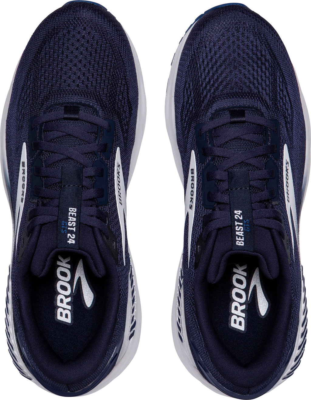Brooks Beast GTS 24 WIDE FIT Men's Running Shoes - Navy | Running & Training