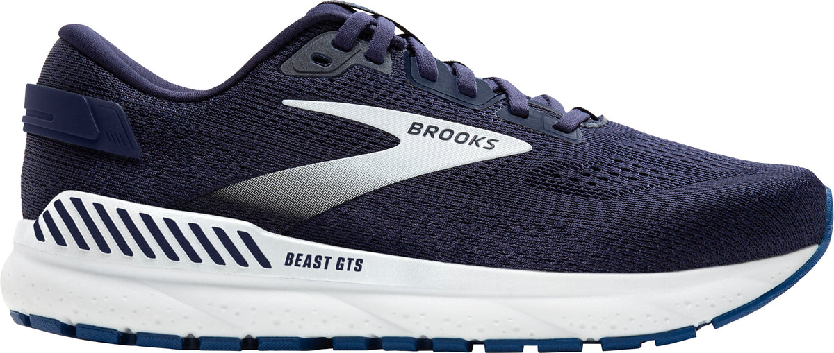 Brooks Beast GTS 24 WIDE FIT Men's Running Shoes - Navy | Running & Training