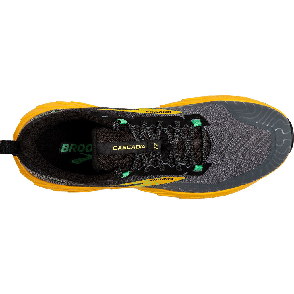 Brooks Cascadia 17 Men's Trail Running Shoes - Grey | Trail Running