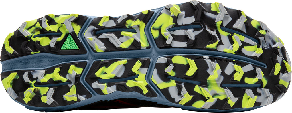 Brooks Cascadia 18 WIDE FIT Men's Trail Running Shoes - Blue | Trail Running