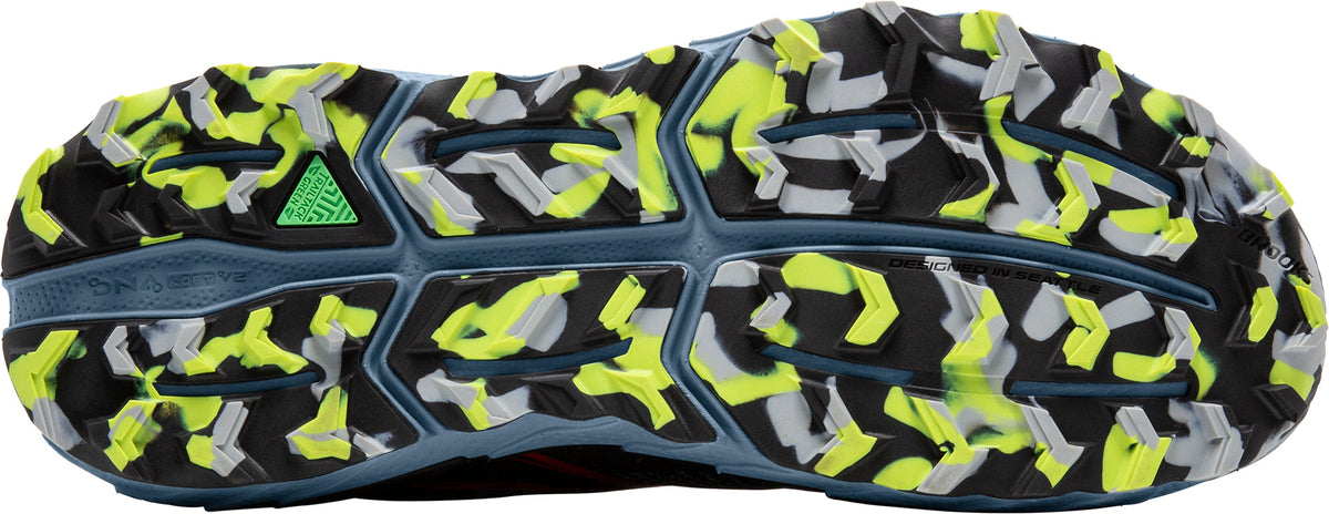 Brooks Cascadia 18 WIDE FIT Men's Trail Running Shoes - Blue | Trail Running