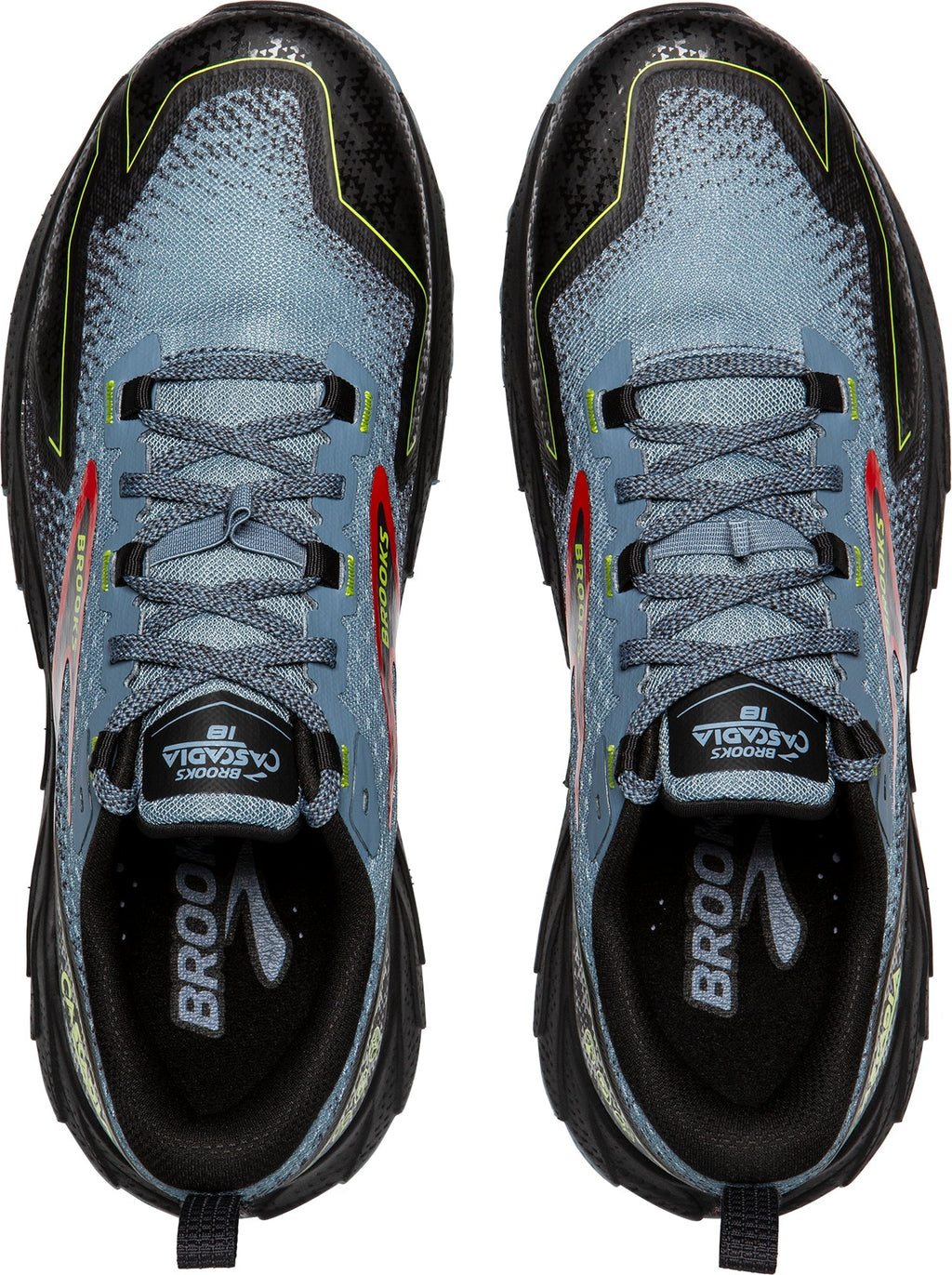 Brooks Cascadia 18 Men's Trail Running Shoes - Blue | Trail Running
