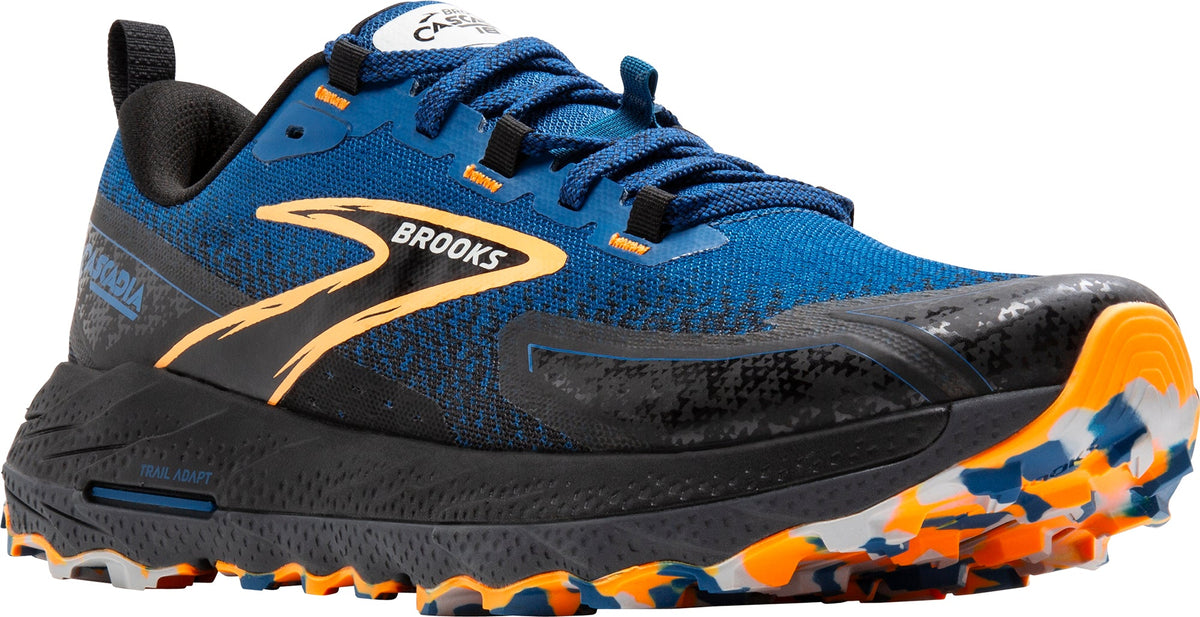 Brooks Cascadia 18 Men's Trail Running Shoes - Blue | Trail Running