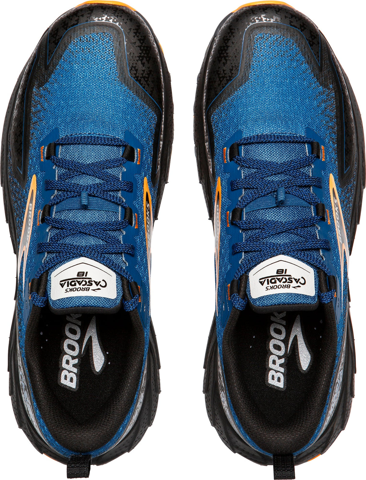 Brooks Cascadia 18 Men's Trail Running Shoes - Blue | Trail Running