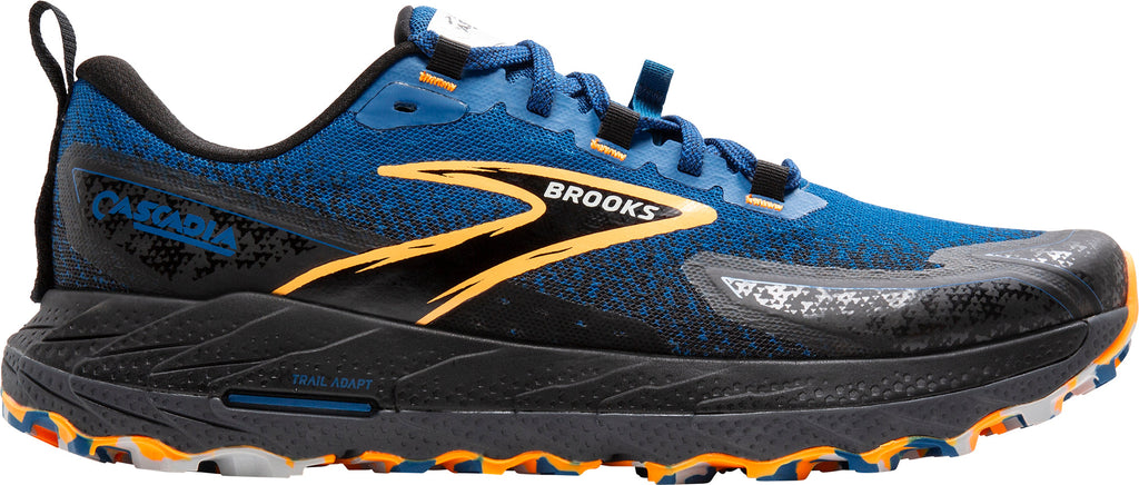 Brooks Cascadia 18 Men's Trail Running Shoes - Blue | Trail Running