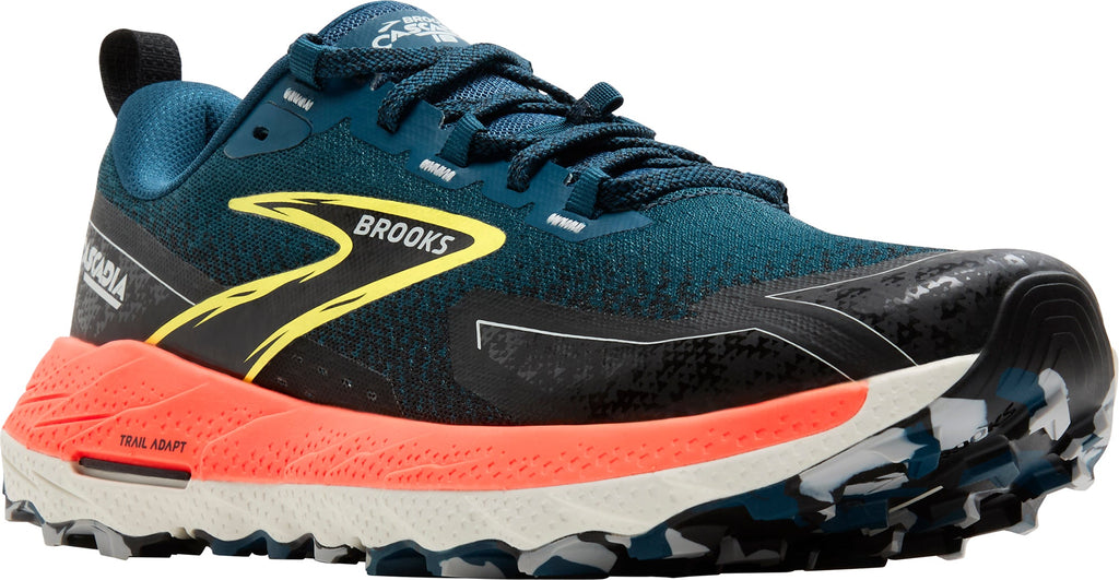 Brooks Cascadia 18 Men's Trail Running Shoes - Blue | Trail Running