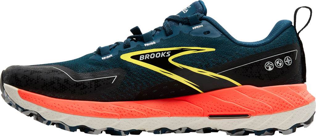 Brooks Cascadia 18 Men's Trail Running Shoes - Blue | Trail Running